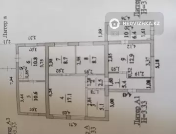 4-бөлмелі үй, 10.3 соттық, 88 м², 8-нобай