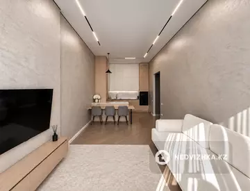 2-комнатная квартира, этаж 1 из 16, 57 м², миниатюра 3
