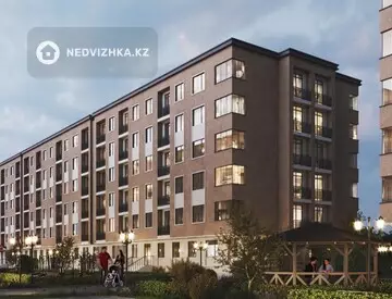 2-бөлмелі пәтер, қабат 5 барлық қабат саны 6, 55 м², 1-нобай