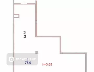 Помещение, этаж 1 из 9, 90 м², миниатюра 1