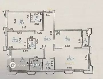4-комнатная квартира, этаж 7 из 9, 1 506 м², миниатюра 4