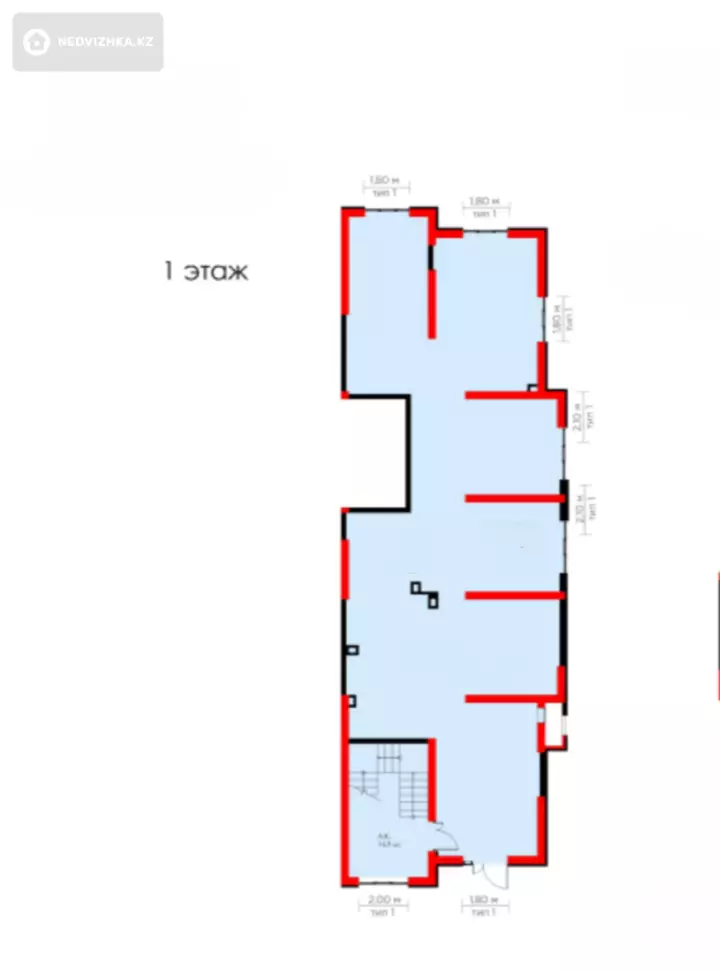 Офис, Магазин и др., этаж 1 из 12, 170 м², На длительный срок, фотография 3
