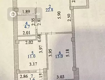3-комнатная квартира, этаж 4 из 8, 69 м², миниатюра 7