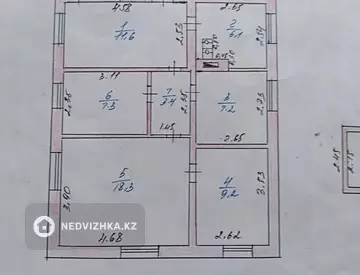 4-комнатный дом, 9 соток, 72 м²