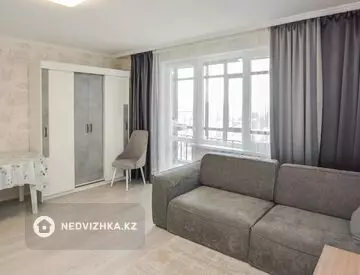 1-бөлмелі пәтер, қабат 13 барлық қабат саны 24, 30 м², 7-нобай