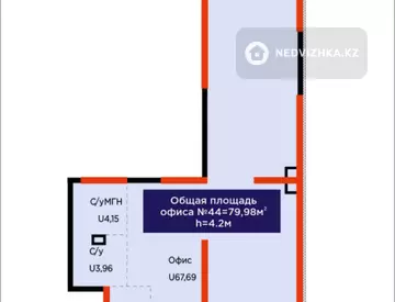 Офис, Склад и др., этаж 1 из 5, 80 м², миниатюра 2