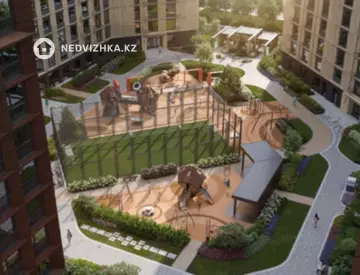2-бөлмелі пәтер, қабат 17 барлық қабат саны 17, 52 м², 4-нобай