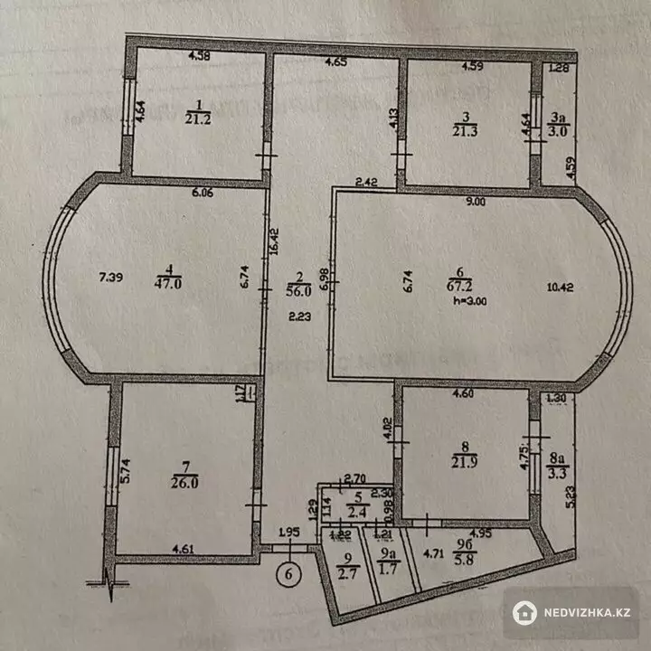 Офис, этаж 4 из 7, 300 м², На длительный срок