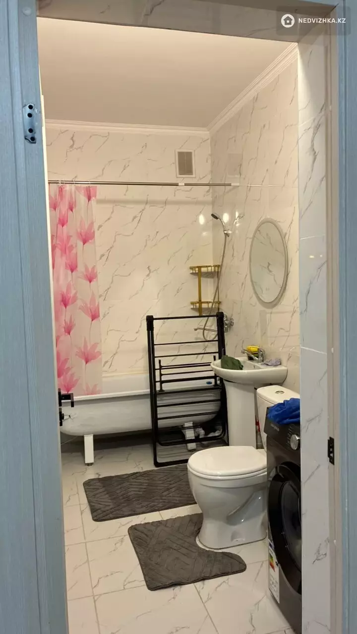 1-бөлмелі пәтер, қабат 12 барлық қабат саны 13, 43 м², На длительный срок, 2-фотосурет