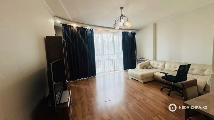2-бөлмелі пәтер, қабат 16 барлық қабат саны 22, 83 м²