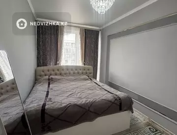 2-бөлмелі пәтер, қабат 8 барлық қабат саны 10, 58 м², 1-нобай