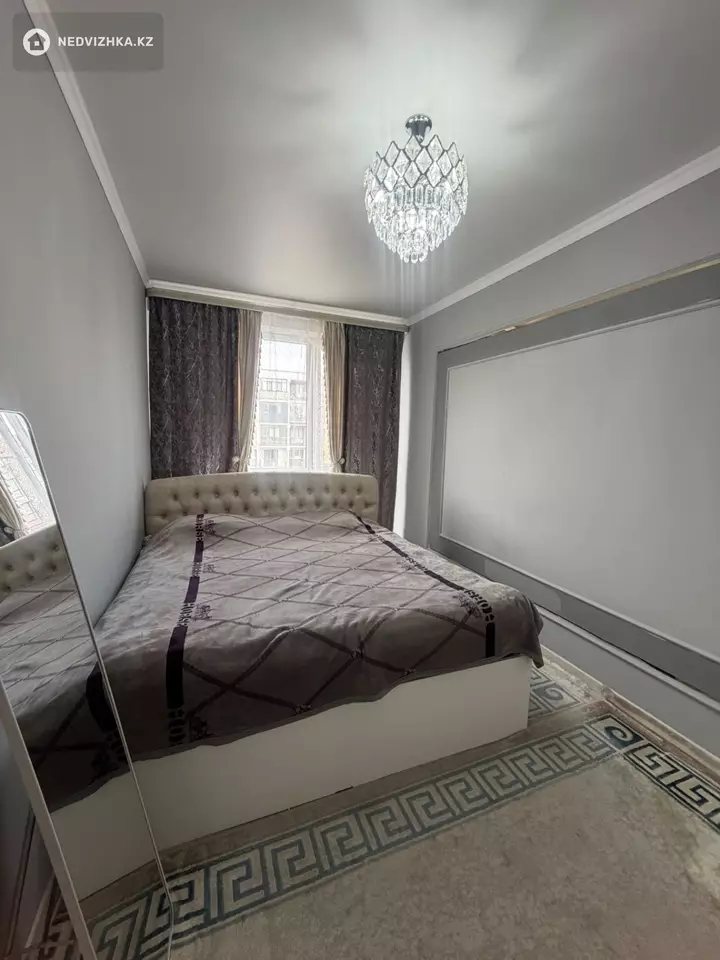 2-бөлмелі пәтер, қабат 8 барлық қабат саны 10, 58 м²