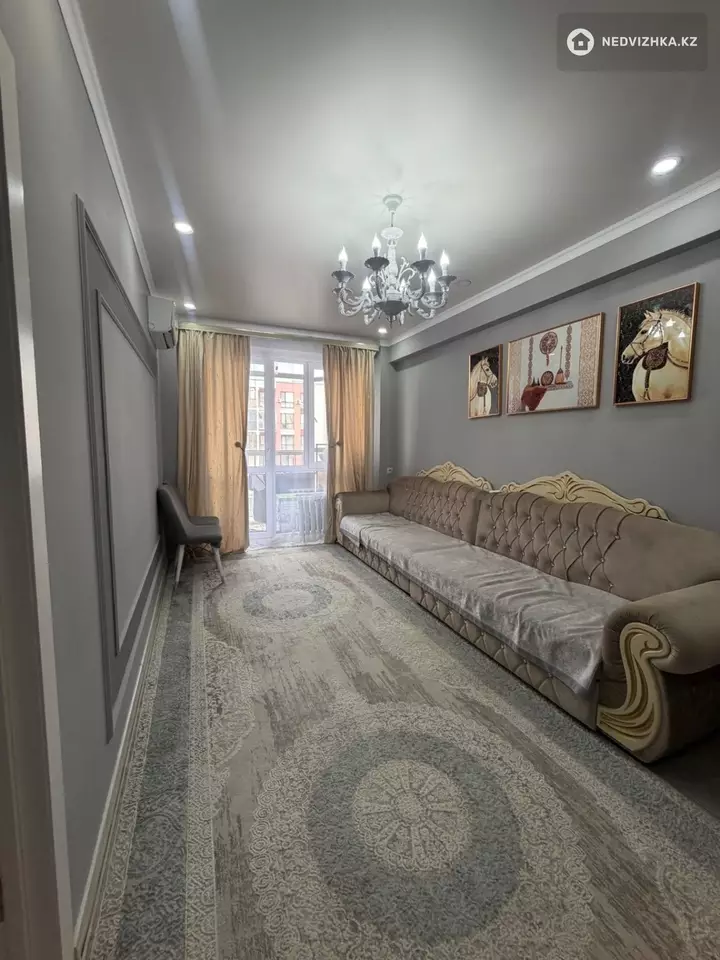 2-бөлмелі пәтер, қабат 8 барлық қабат саны 10, 58 м², 3-фотосурет