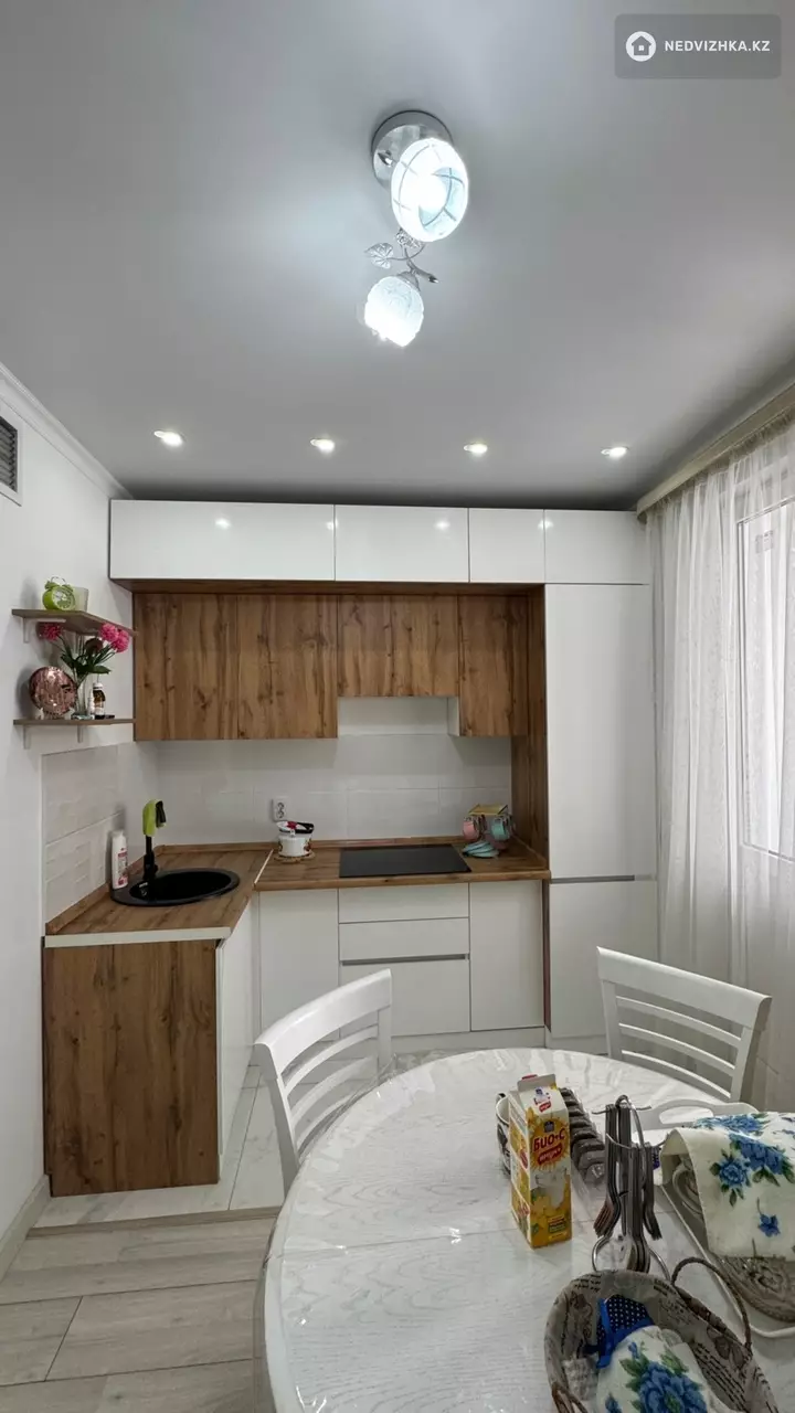 2-бөлмелі пәтер, қабат 4 барлық қабат саны 12, 58 м², На длительный срок, 2-фотосурет