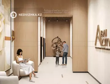 2-бөлмелі пәтер, қабат 13 барлық қабат саны 18, 56 м², 4-нобай