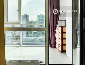 2-бөлмелі пәтер, қабат 10 барлық қабат саны 13, 47 м², На длительный срок, 1-нобай