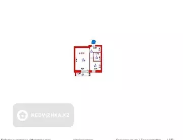 1-комнатная квартира, этаж 5 из 5, 33 м², миниатюра 12