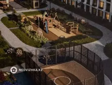 1-бөлмелі пәтер, қабат 7 барлық қабат саны 9, 36 м², 3-нобай