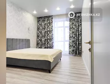 2-бөлмелі пәтер, қабат 5 барлық қабат саны 12, 58 м², На длительный срок, 12-нобай
