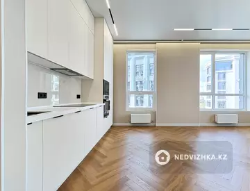 3-бөлмелі пәтер, қабат 15 барлық қабат саны 18, 77 м², На длительный срок, 2-нобай