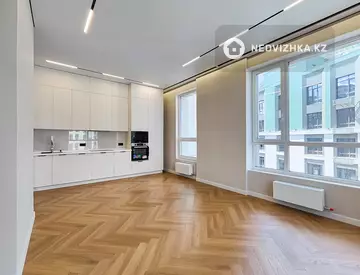 3-бөлмелі пәтер, қабат 15 барлық қабат саны 18, 77 м², На длительный срок, 4-нобай