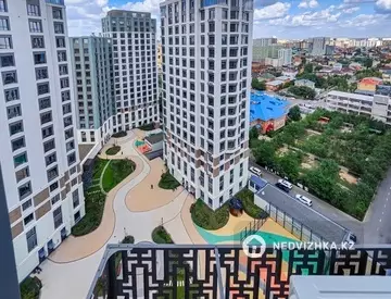 3-бөлмелі пәтер, қабат 15 барлық қабат саны 18, 77 м², На длительный срок, 8-нобай