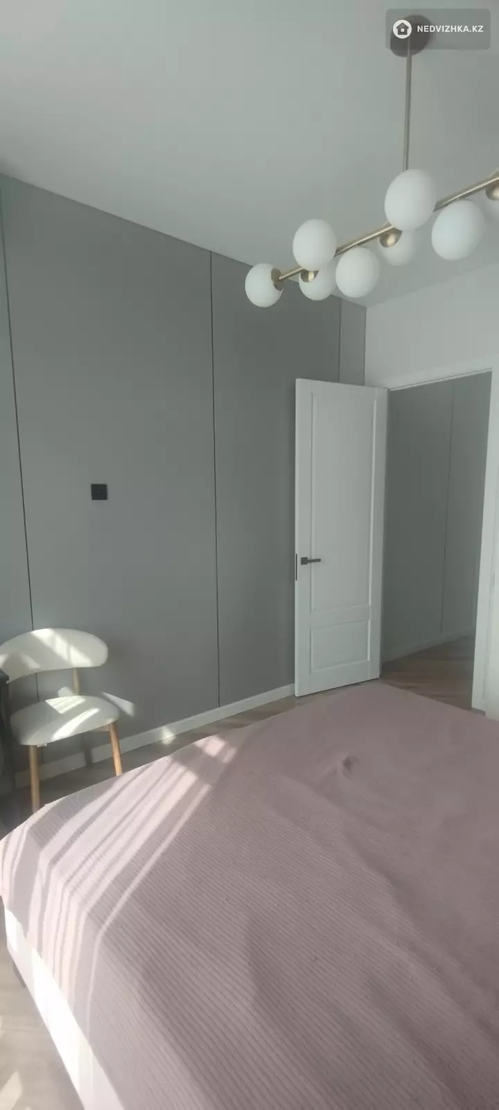 2-бөлмелі пәтер, қабат 8 барлық қабат саны 9, 46 м², 2-фотосурет
