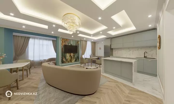 3-комнатная квартира, этаж 6 из 6, 100 м², фотография 4