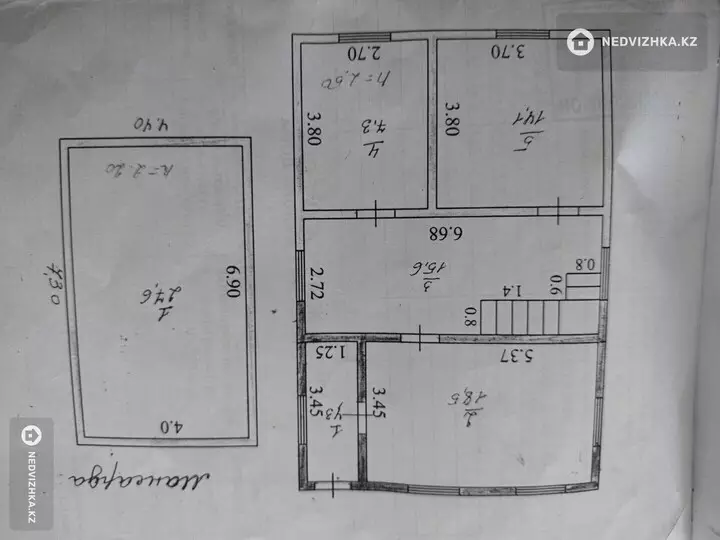 4-бөлмелі үй, 13.6 соттық, 87 м², 4-фотосурет