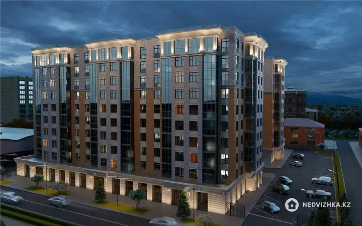 3-бөлмелі пәтер, қабат 3 барлық қабат саны 10, 109 м²