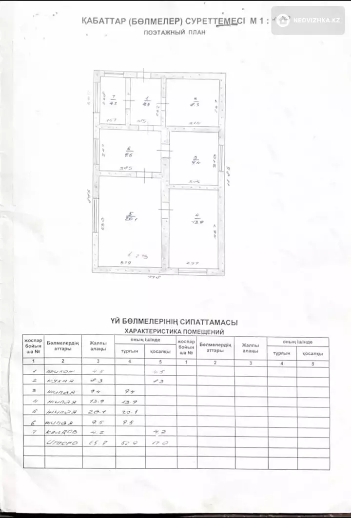 4-комнатный дом, 8 соток, 66 м²