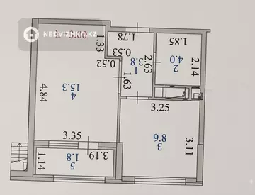 1-комнатная квартира, этаж 4 из 12, 37 м², миниатюра 1