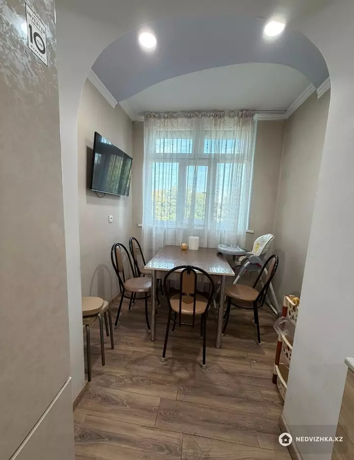 2-бөлмелі пәтер, қабат 2 барлық қабат саны 5, 54 м²