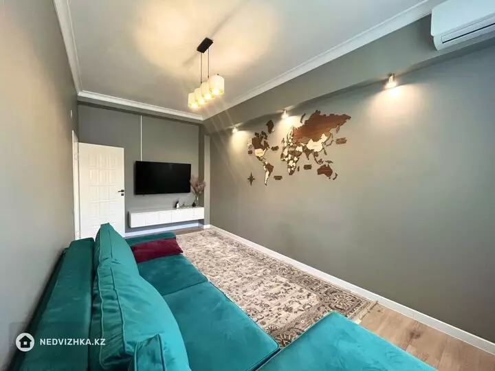 2-бөлмелі пәтер, қабат 1 барлық қабат саны 6, 71 м², 2-фотосурет