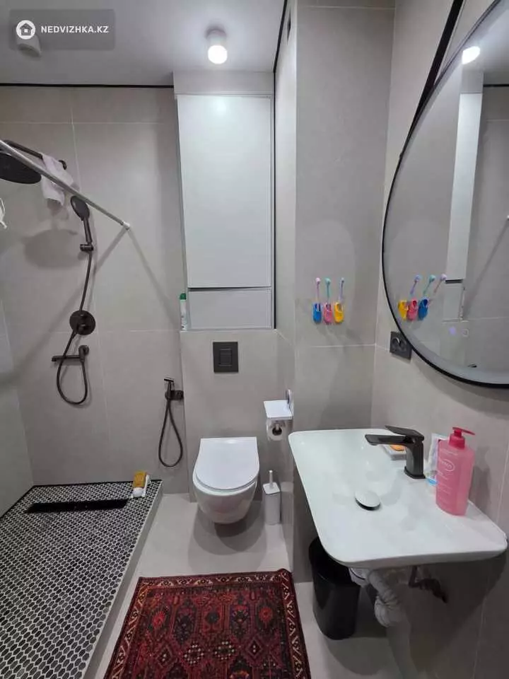 2-бөлмелі пәтер, қабат 3 барлық қабат саны 17, 56 м², 4-фотосурет