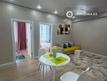 2-бөлмелі пәтер, қабат 3 барлық қабат саны 5, 50 м², 3-нобай