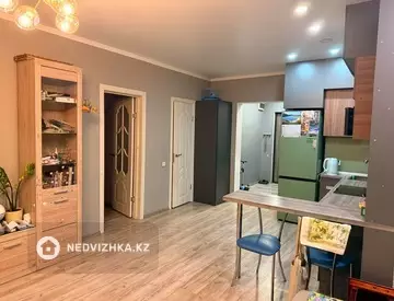 2-бөлмелі пәтер, қабат 9 барлық қабат саны 10, 57 м², 1-нобай
