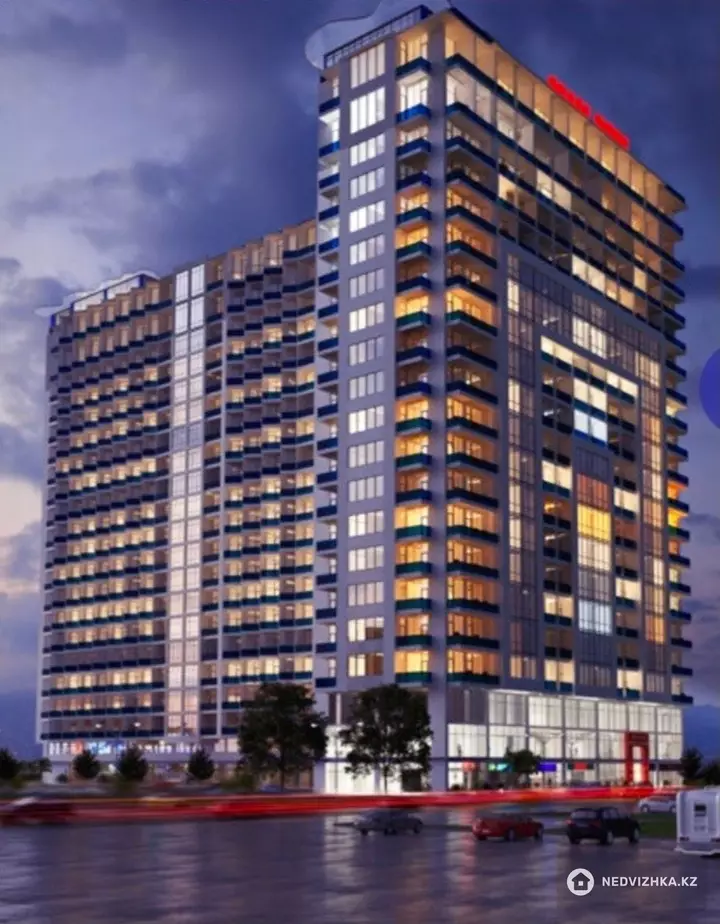 2-комнатная квартира, этаж 17 из 25, 38 м², фотография 3
