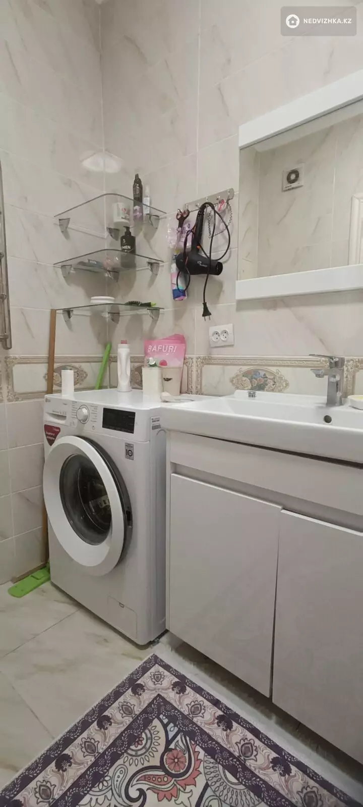 2-комнатная квартира, этаж 2 из 13, 53 м², Посуточно, фотография 3