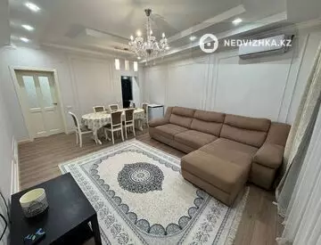 3-бөлмелі пәтер, қабат 17 барлық қабат саны 18, 100 м², 2-нобай