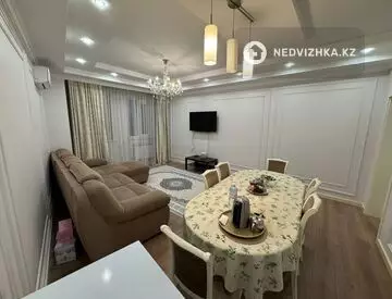 3-бөлмелі пәтер, қабат 17 барлық қабат саны 18, 100 м², 5-нобай