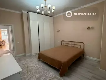 2-бөлмелі пәтер, қабат 1 барлық қабат саны 10, 57 м², На длительный срок, 4-нобай