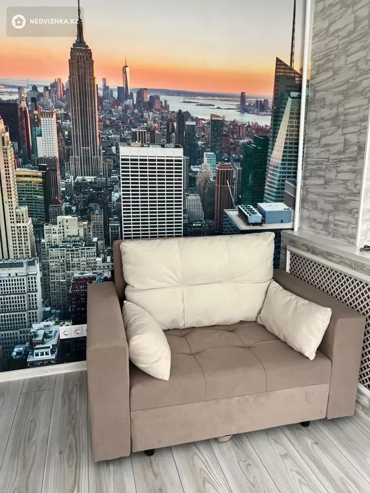 1-комнатная квартира, этаж 3 из 5, 38 м², Посуточно, фотография 4
