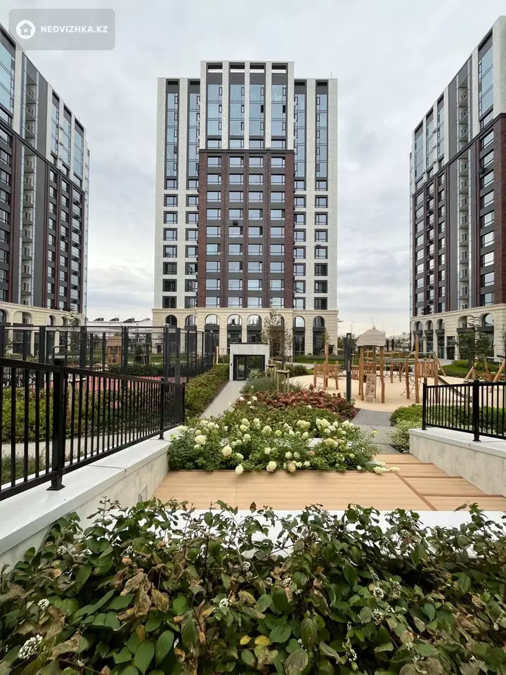 2-бөлмелі пәтер, қабат 2 барлық қабат саны 15, 80 м²
