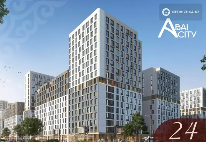1-комнатная квартира, этаж 5 из 18, 43 м²
