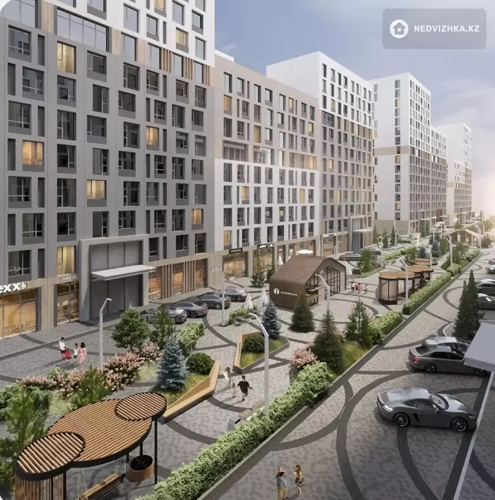 1-комнатная квартира, этаж 5 из 18, 43 м², фотография 4