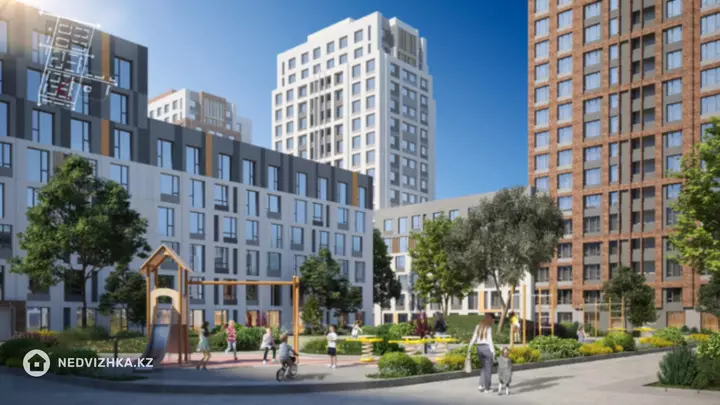 2-комнатная квартира, этаж 5 из 18, 61 м², фотография 3