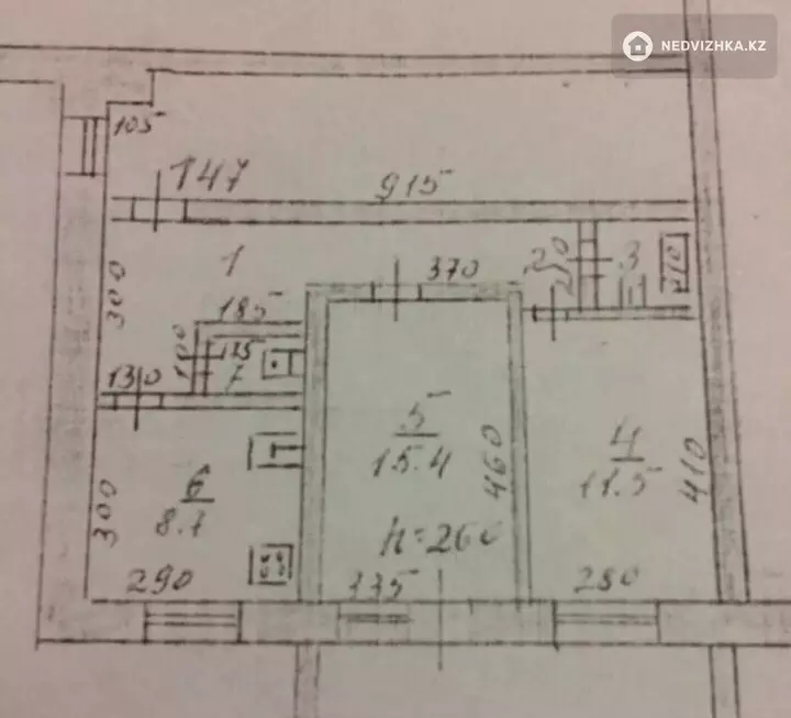 1-бөлмелі пәтер, қабат 9 барлық қабат саны 12, 2 м², На длительный срок, 5-фотосурет