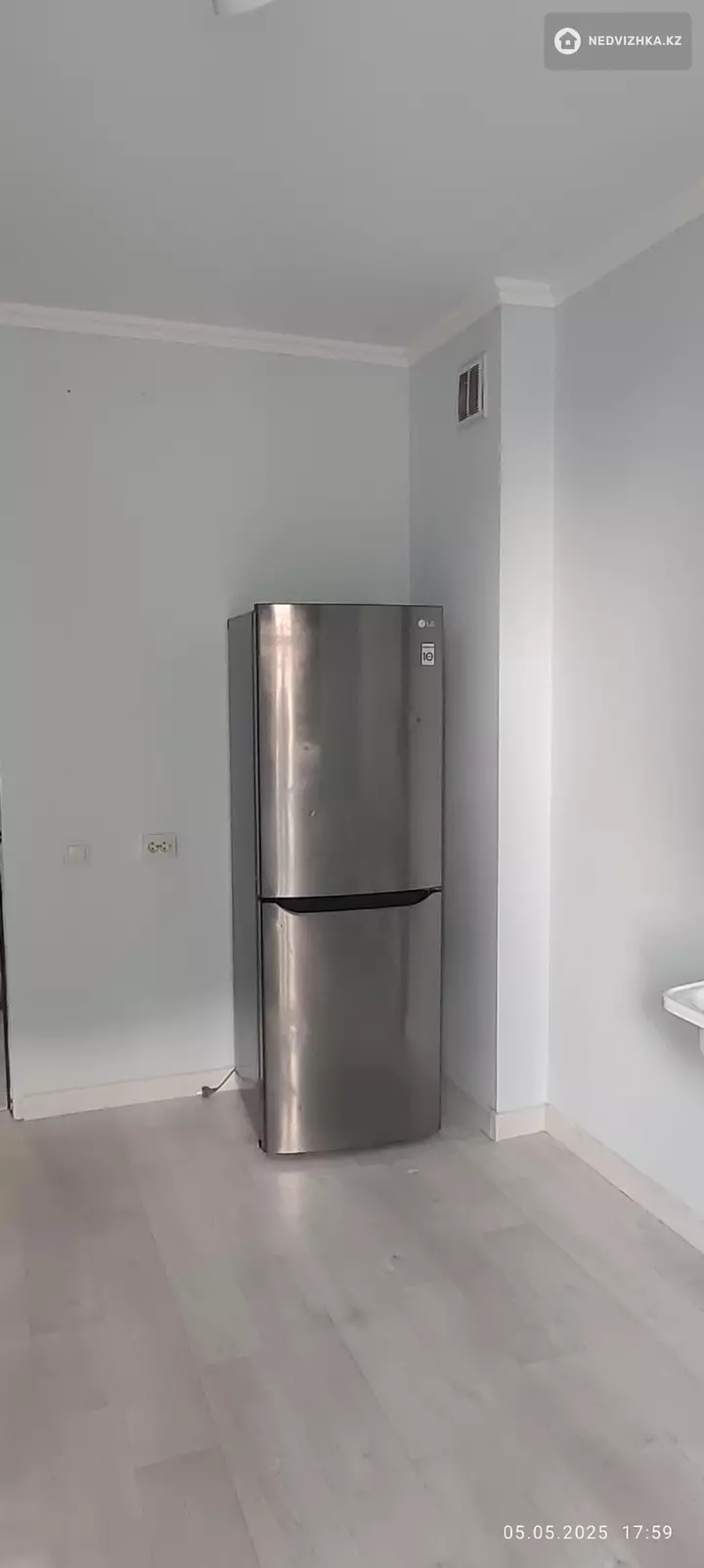 1-комнатная квартира, этаж 2 из 5, 43 м²