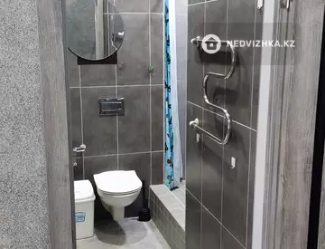 2-бөлмелі пәтер, қабат 1 барлық қабат саны 6, 55 м², На длительный срок, 11-нобай